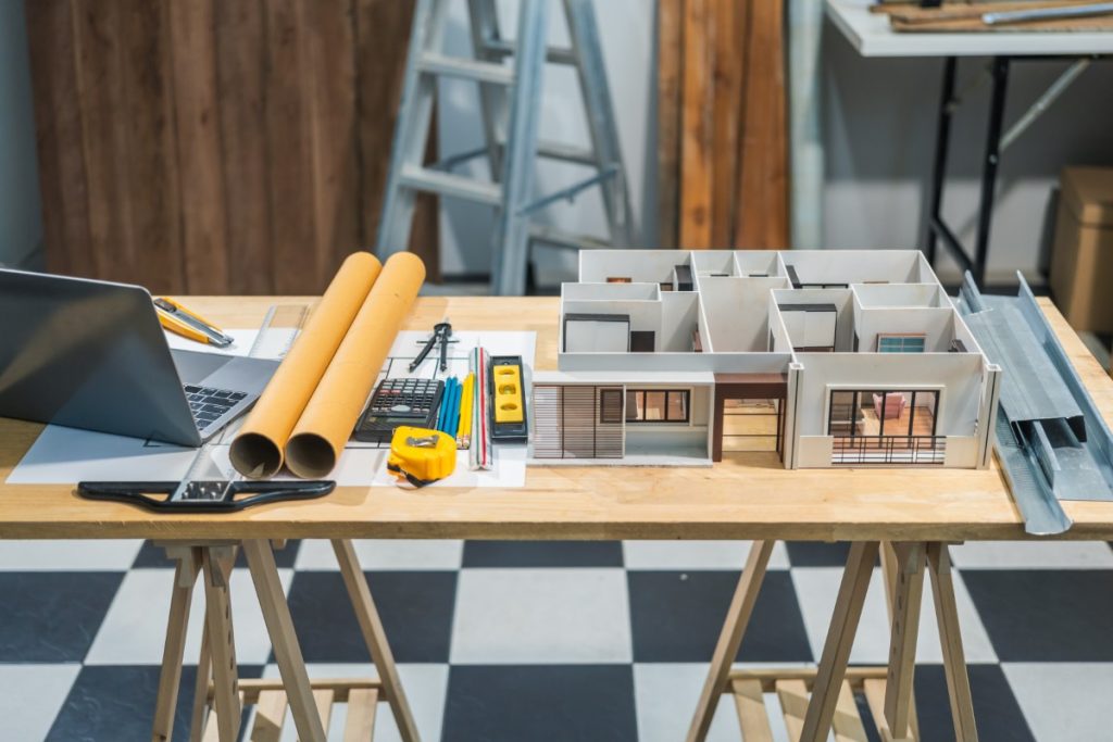 Mordern commercial construction